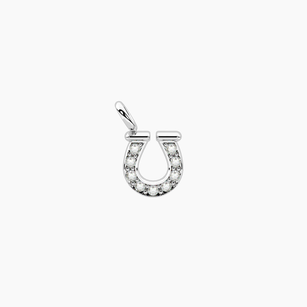 Charm Kidult By You Ferro di Cavallo in Acciaio con Cristalli