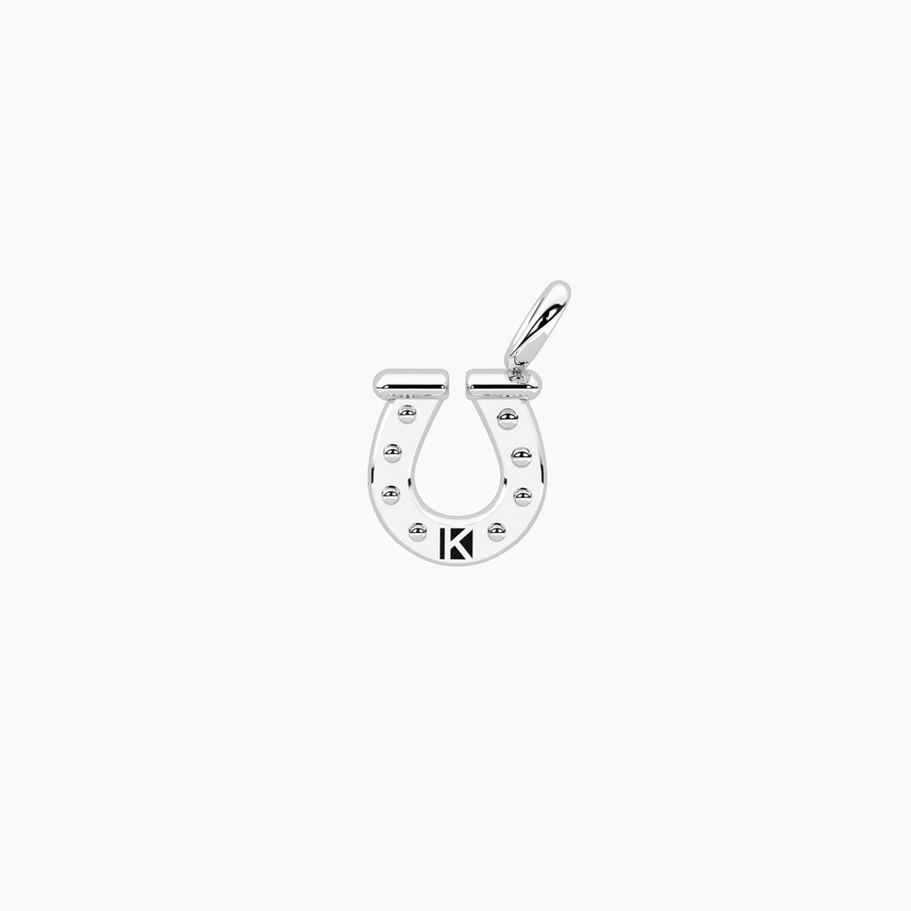 Charm Kidult By You Ferro di Cavallo in Acciaio con Cristalli - vista 2