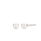 Orecchini Ti Sento Milano Argento con Perle 4 mm