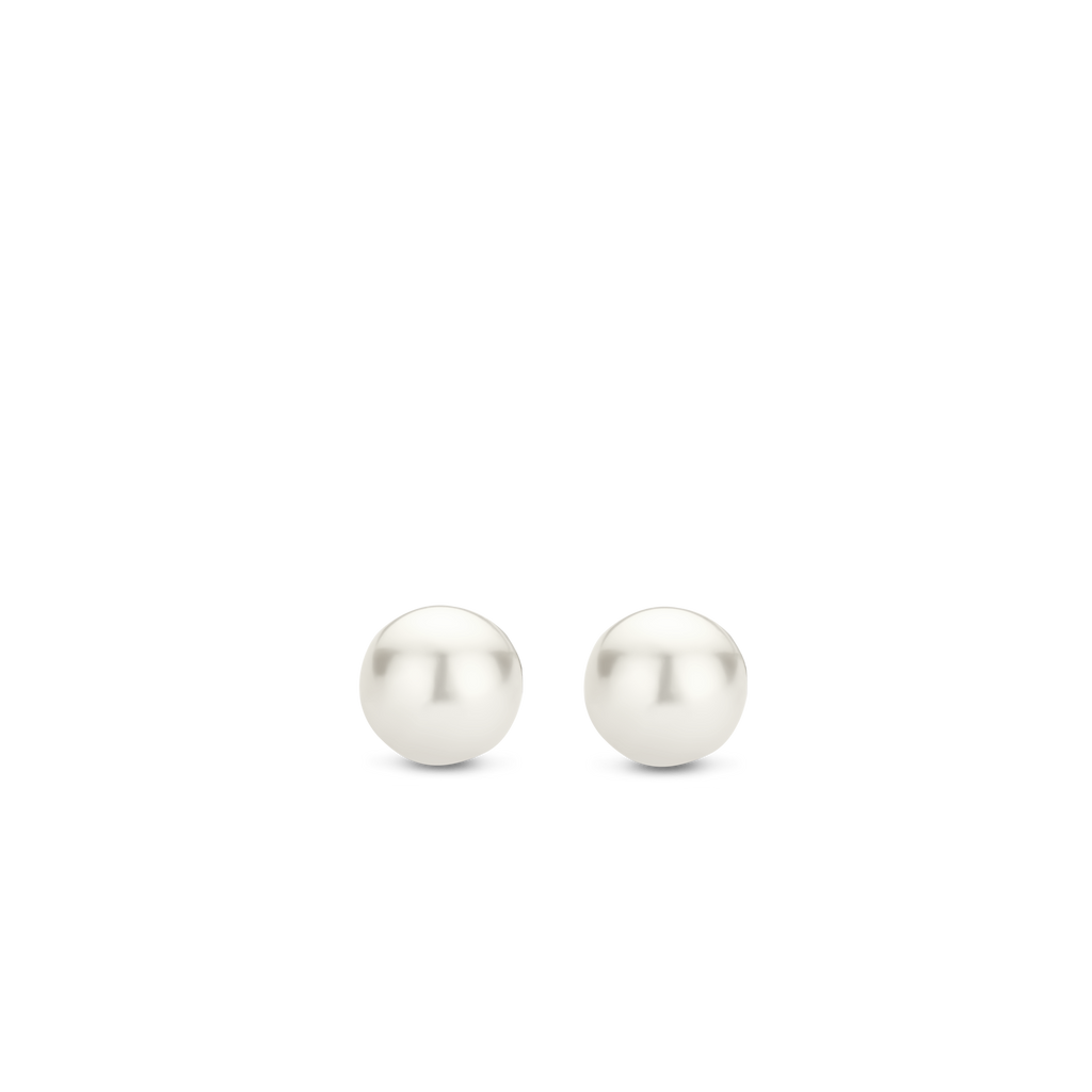 Orecchini Ti Sento Milano Argento con Perle 4 mm