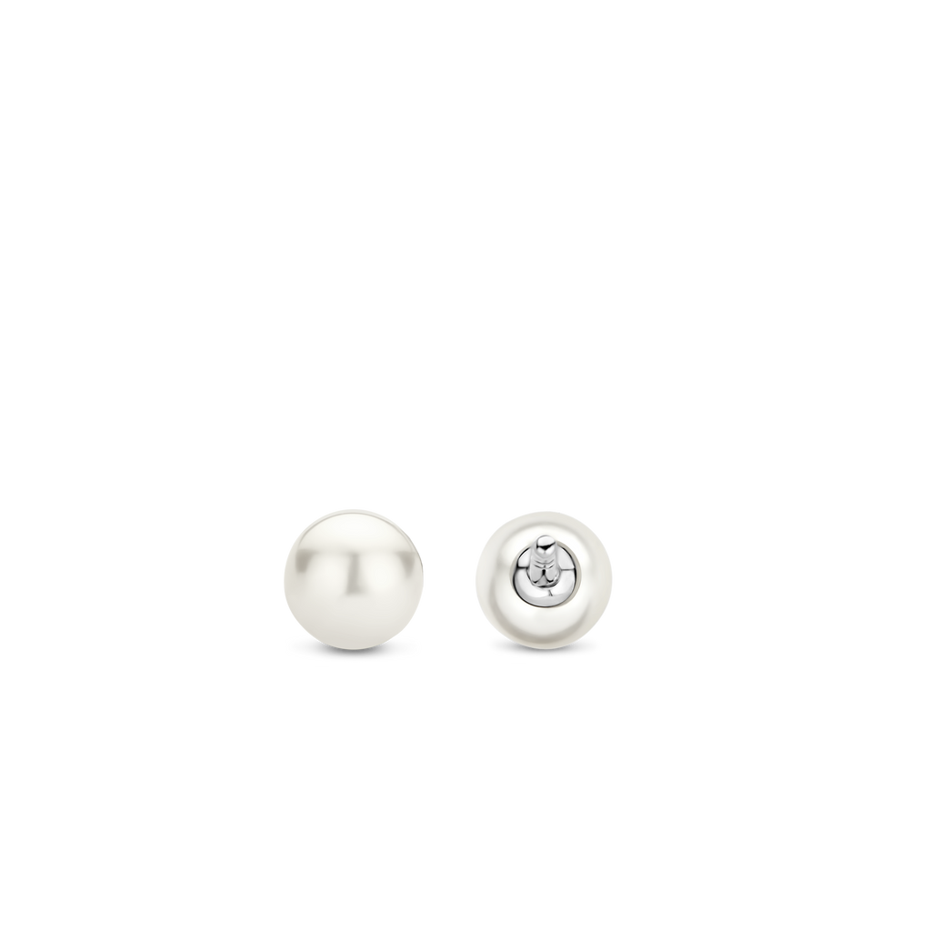 Orecchini Ti Sento Milano Argento con Perle 4 mm