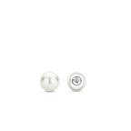 Orecchini Ti Sento Milano Argento con Perle 4 mm