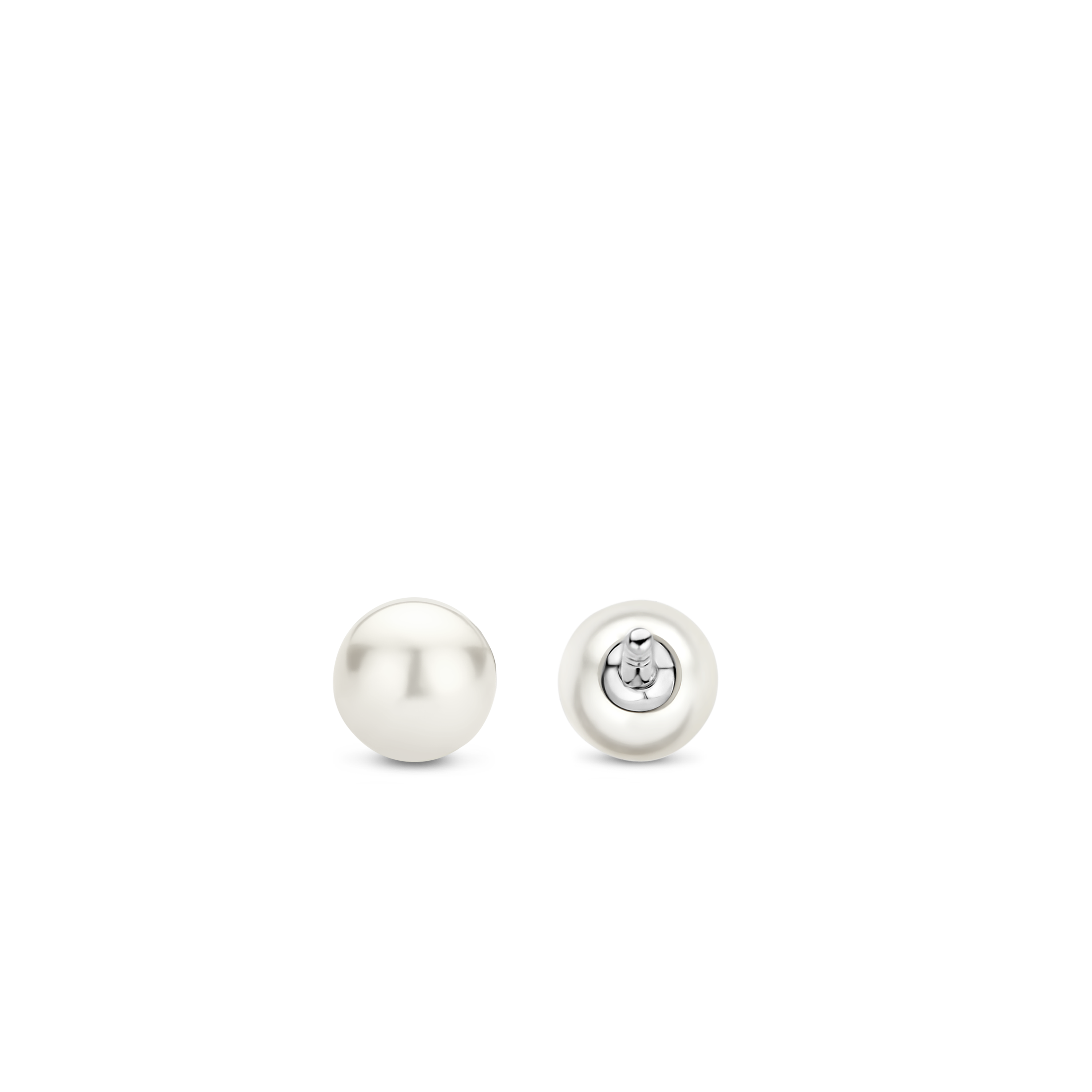 Orecchini Ti Sento Milano Argento con Perle 4 mm
