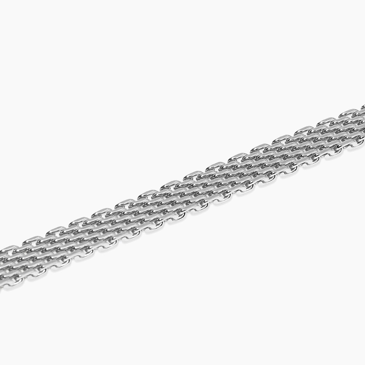 Bracciale Kidult Style Catena Mesh in Acciaio - vista 2