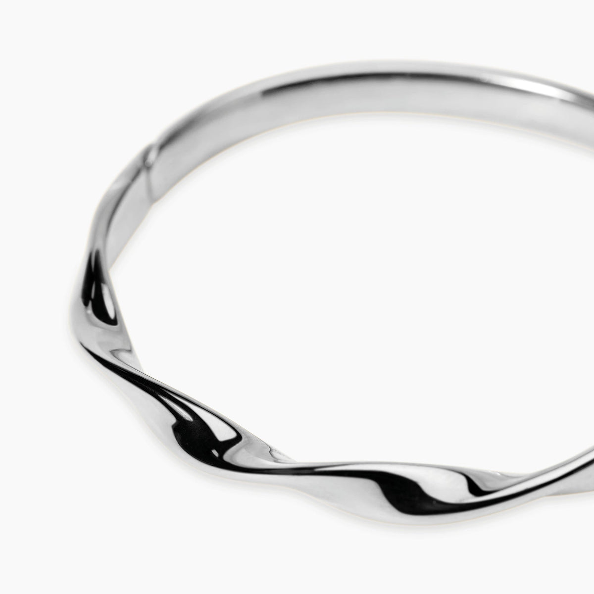 Bracciale Bangle Kidult Style Ritorto in Acciaio - vista 2