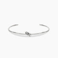 Bracciale Bangle Aperto Kidult Style Nodo in Acciaio