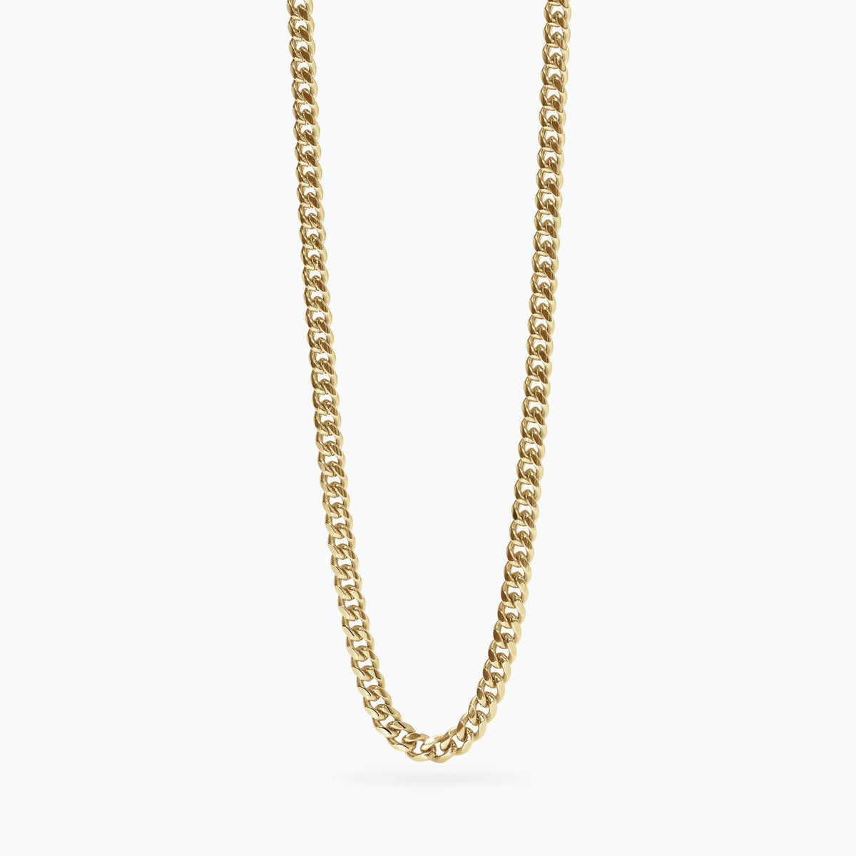 Collana Kidult Style Catena Groumette in Acciaio Dorato