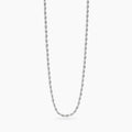 Collana Kidult Style Catena Corda in Acciaio