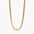 Collana Kidult Style Catena Cardano in Acciaio Dorato