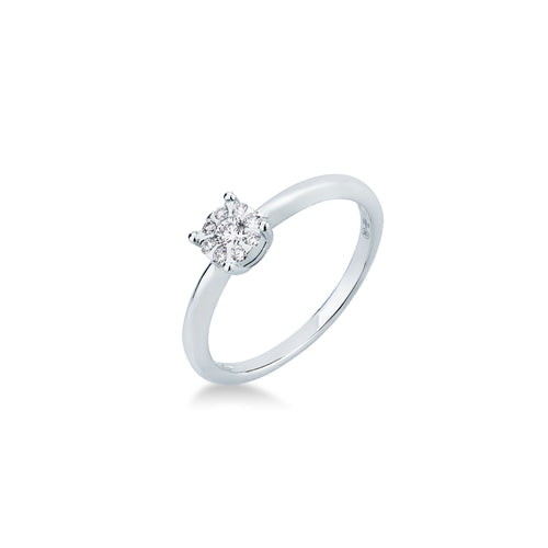 Anello Mirco Visconti Oro 18kt e Diamanti 0,17ct
