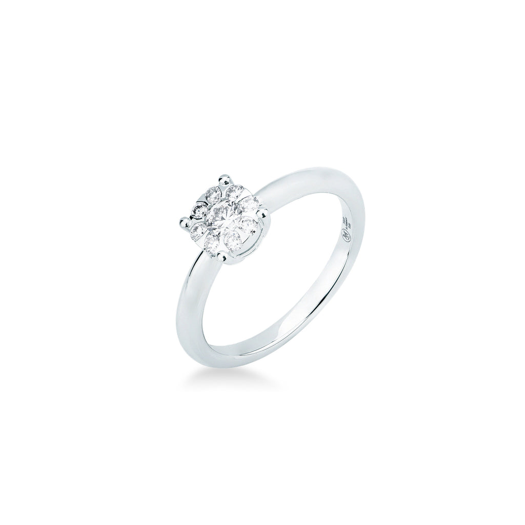 Anello Mirco Visconti Oro 18kt e Diamanti 0,33ct