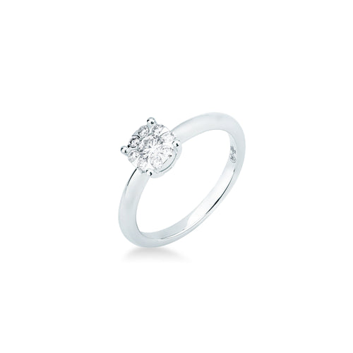 Anello Mirco Visconti Oro 18kt e Diamanti 0,33ct