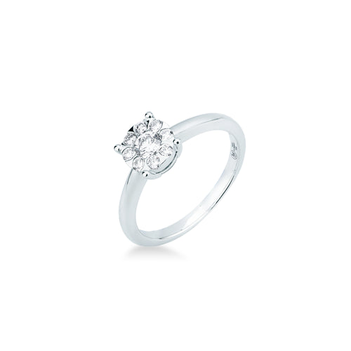Anello Mirco Visconti Oro 18kt e Diamanti 0,49ct