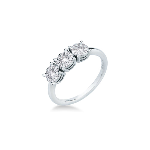 Anello Mirco Visconti Oro 18kt e Diamanti 0,35 ct