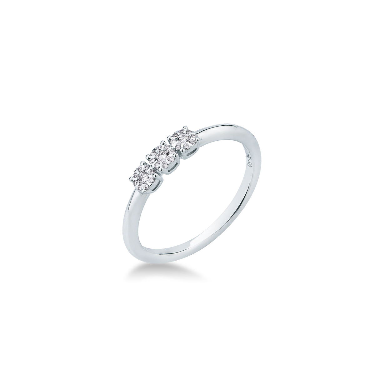 Anello Mirco Visconti Oro 18kt e Diamanti 0,12ct
