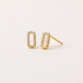 Orecchini a Lobo Alisia Argento 925 Rigel Zirconi