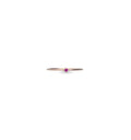 Anello Cupido Rubinia Oro Rosa 9kt con Rubino fronte