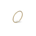 Anello Cupido Rubinia Ritorto Oro Giallo 9kt fronte