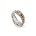 Anello Filodellavita Classic Rubinia 7 Fili Argento 925 fronte