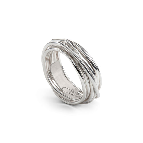 Anello Filodellavita Classic Rubinia 7 Fili Argento 925