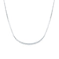Girocollo Mirco Visconti Oro Bianco 18kt Diamanti 0,92ct