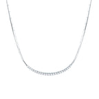 Girocollo Mirco Visconti Oro Bianco 18kt Diamanti 0,92ct