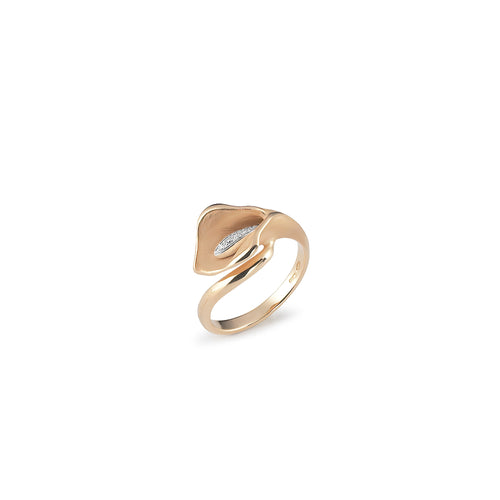 Anello Annamaria Cammilli Calla Oro Apricot e Diamanti
