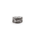 Anello Annamaria Cammilli Dune Oro Nero Lava 18kt