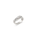 Anello Annamaria Cammilli Dune Trilogy Oro Bianco Ice
