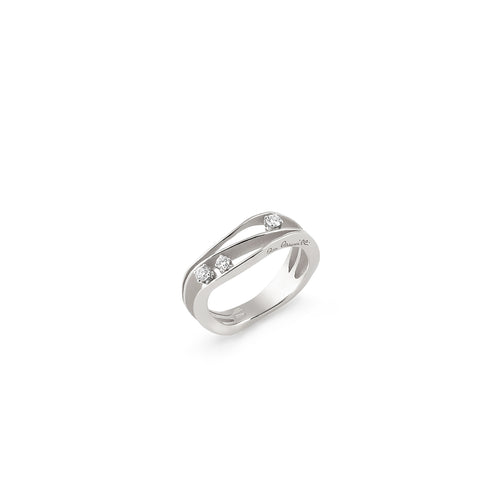 Anello Annamaria Cammilli Dune Trilogy Oro Bianco Ice