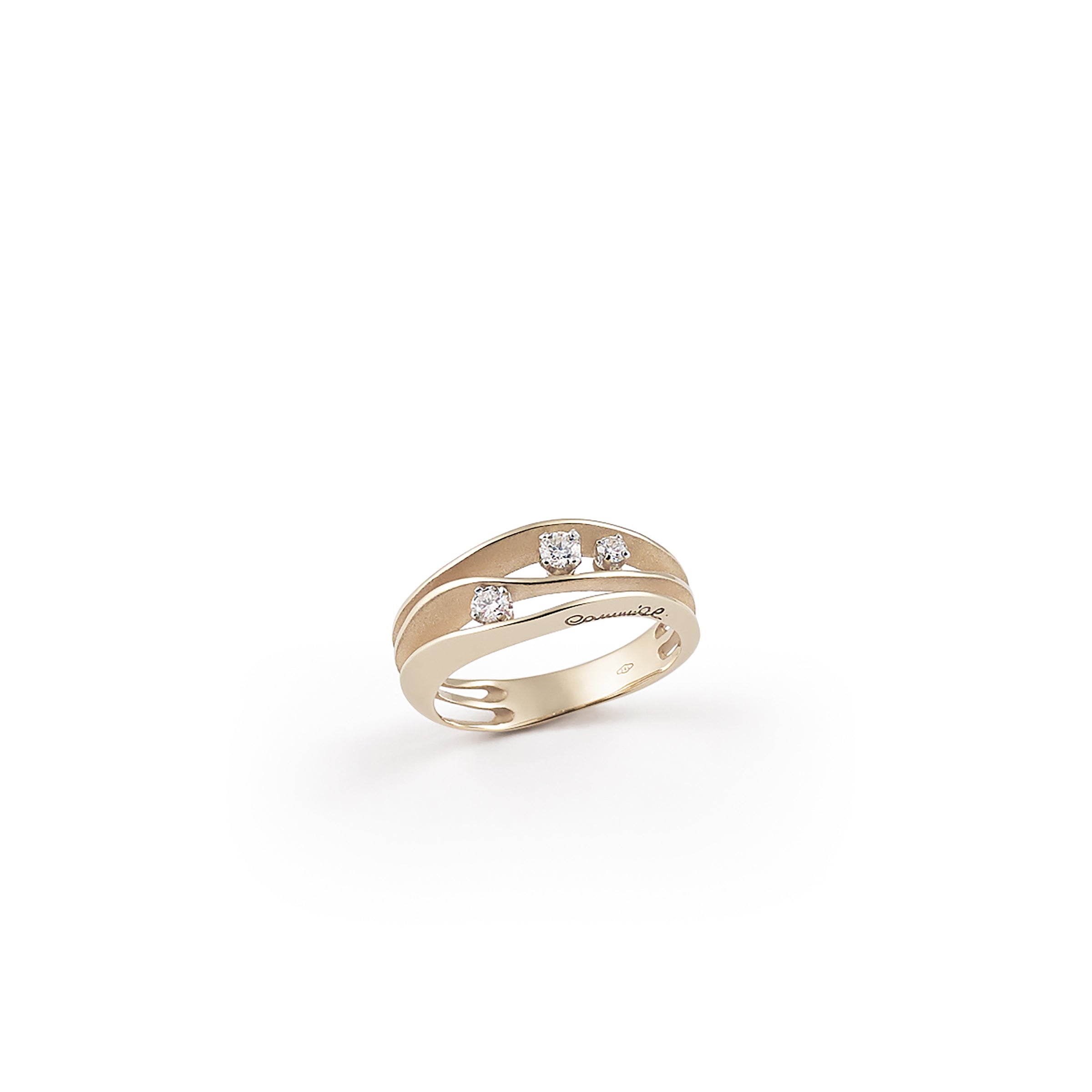 Anello Annamaria Cammilli Dune Oro Natural Beige 18kt
