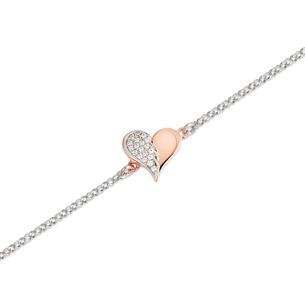 Bracciale Roberto Giannotti Argento con Cuore e Ala