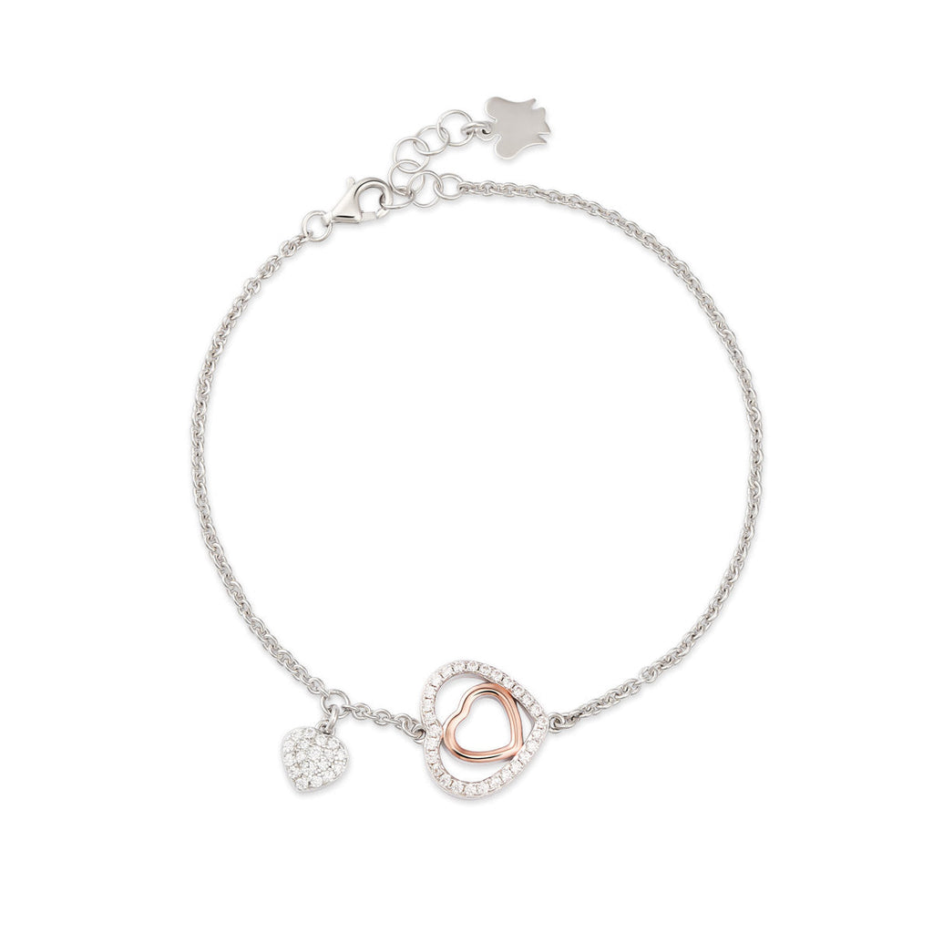 Bracciale Argento 925 Roberto Giannotti Trilogia d'Amore Cuori - packshot ufficiale