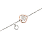 Bracciale Argento 925 Roberto Giannotti Doppio Cuore - vista 2