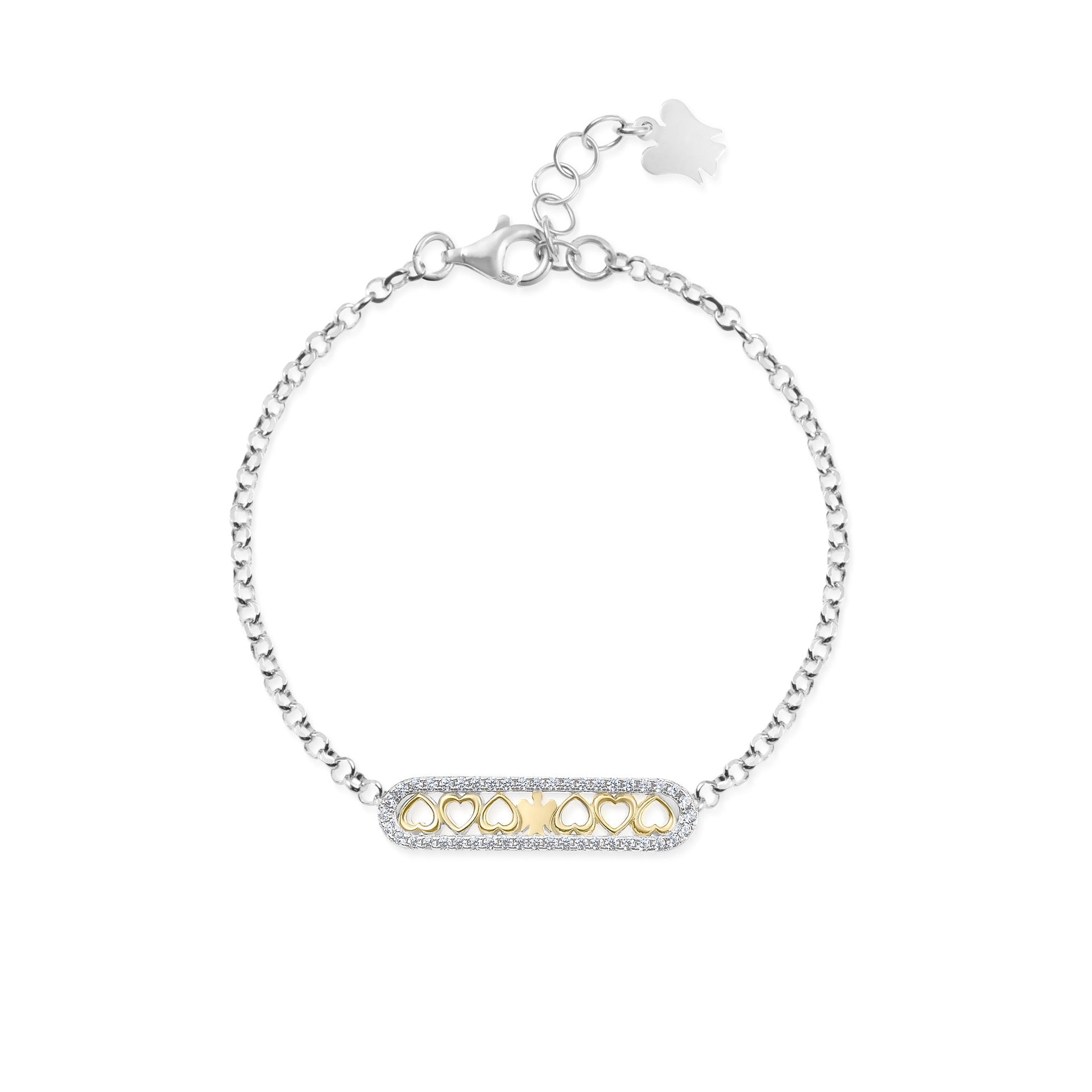 Bracciale Argento 925 Roberto Giannotti Microlighting Targhetta - packshot ufficiale