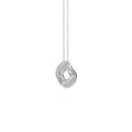 Pendente Annamaria Cammilli Dune Electa in oro bianco ice con tre diamanti