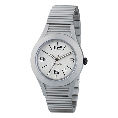 Orologio Hip Hop Aluminium Silver Cloud Cassa 42mm