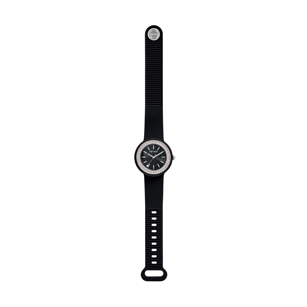 Orologio Hip Hop Hero.DOT Bezel Glam Crystal Black Cassa 34mm - vista 3