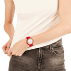 Orologio Hip Hop Hero.DOT Bezel Glam Crystal Red Cassa 34mm - vista 4
