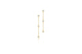 Orecchini Liu Jo Essential Woman Pendenti Dorati Zirconi - packshot ufficiale