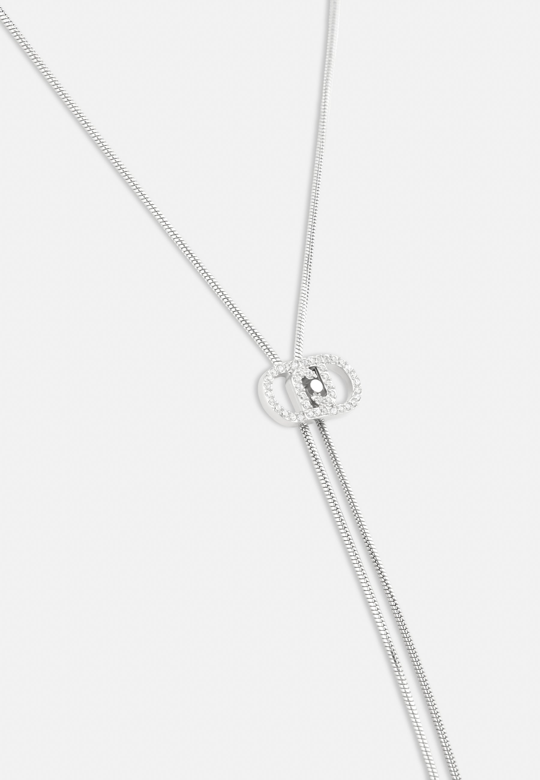 Collana Liu Jo Essential Woman Acciaio con Zirconi - vista 2
