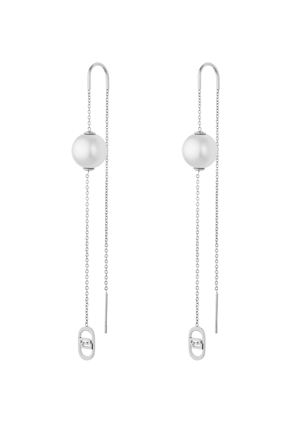Orecchini Liu Jo Acciaio Fashion Pendente Perla 9cm - packshot ufficiale