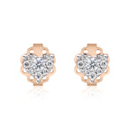 Orecchini Cuore Oro Rosa e Diamanti Roberto Giannotti - packshot ufficiale