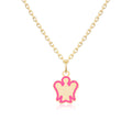 Collana Bimba Oro 9kt Roberto Giannotti Angelo Smalto Rosa - packshot ufficiale