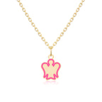 Collana Bimba Oro 9kt Roberto Giannotti Angelo Smalto Rosa - packshot ufficiale