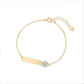 Bracciale Oro 9kt Roberto Giannotti Targhetta Angelo Celeste - packshot ufficiale