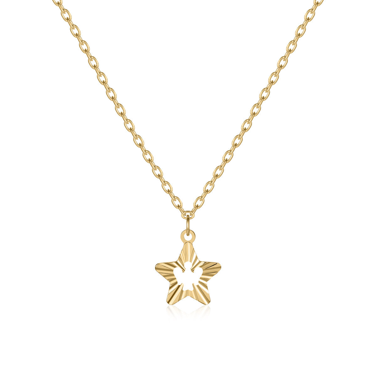 Girocollo Oro 9kt Stella Roberto Giannotti Collezione Stelle - packshot ufficiale