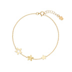 Bracciale Oro 9kt Roberto Giannotti Collezione Stelle Tris - packshot ufficiale