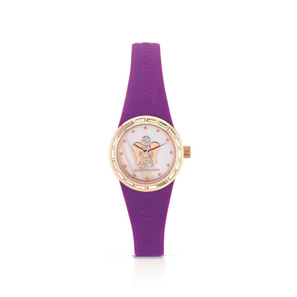 Orologio Roberto Giannotti Angeli Mini Cinturino Viola