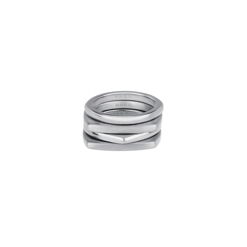 Anelli Breil New Tetra Set Acciaio